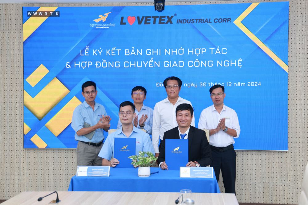 LHU Ký Kết MOU với Công ty TNHH Lovetex Việt Nam: Hướng Tới Tương Lai Phát Triển Bền Vững